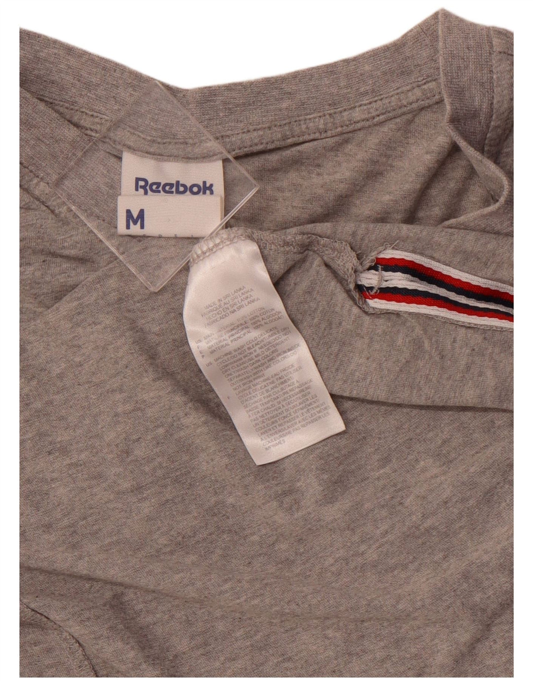 Tricou cu grafic clasic pentru femei REEBOK Top UK 12 bumbac gri mediu