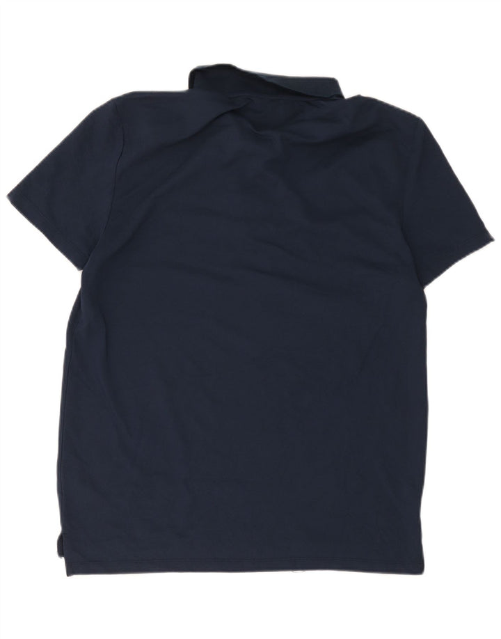 Cămașă polo pentru bărbați Calvin Klein Jeans, bumbac bleumarin mediu