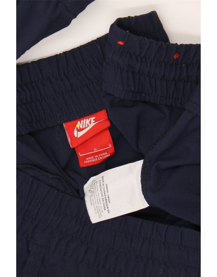 Pantaloni de trening pentru bărbați NIKE Pantaloni de jogging mari, albastru, nailon