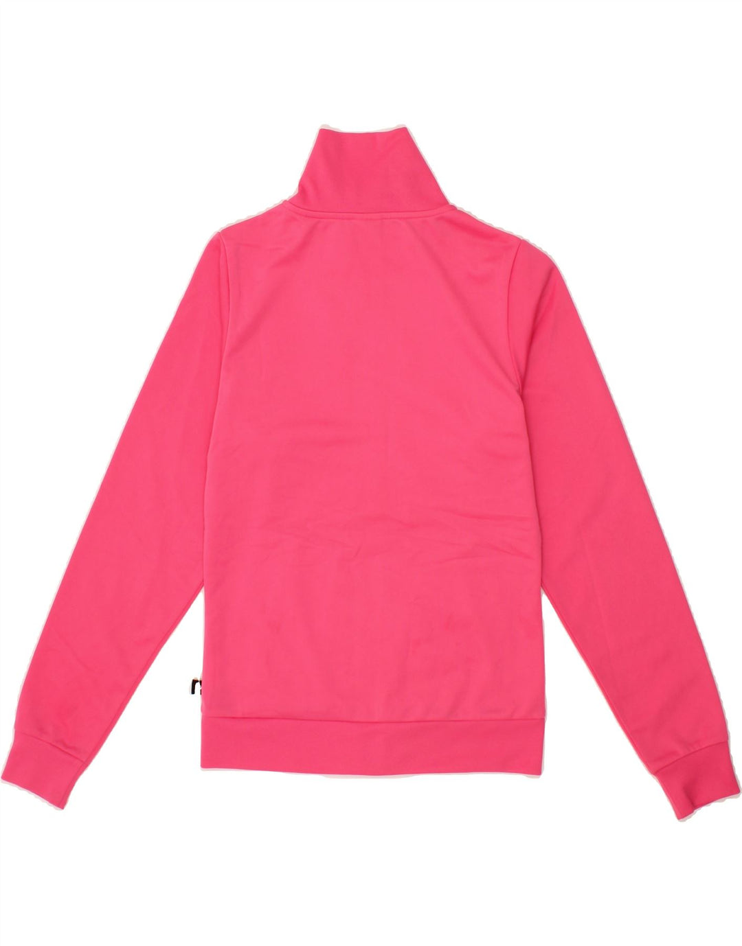 FREDDY Womens Graphic Tracksuit Top Jacket UK 10 Small Pink Polyester Vintage Freddy and Second-Hand Freddy from Messina Hembry 
