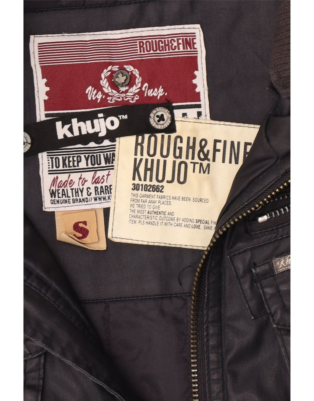 Jachetă pentru bărbați KHUJO UK 36 Mic Bleumarin