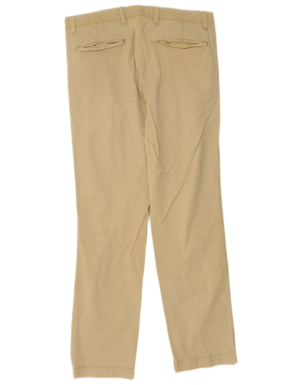 Pantaloni chino drepti pentru bărbați Gap L34 L34 Bumbac galben