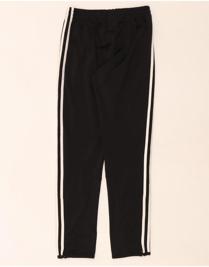 Pantaloni de trening Adidas baieti 11-12 ani poliester negru