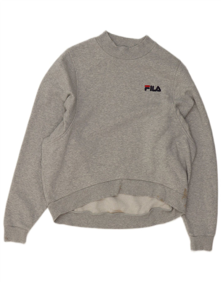 Pulover supradimensionat pentru femei Fila UK 10 Bumbac cu pete gri mici