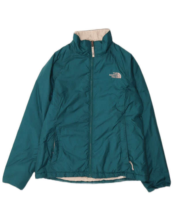 The North Face Liner Bomber Jacket pentru femei UK 14 Medium Blue Nylon