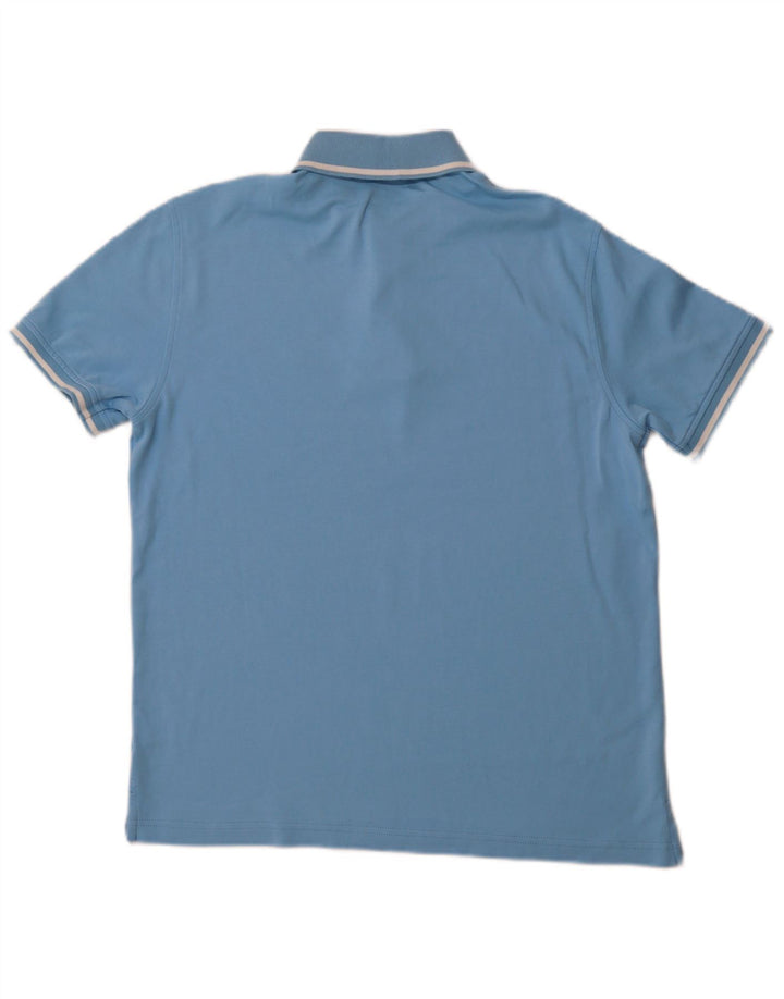 Tricou polo TOMMY HILFIGER pentru bărbați, bumbac albastru mediu