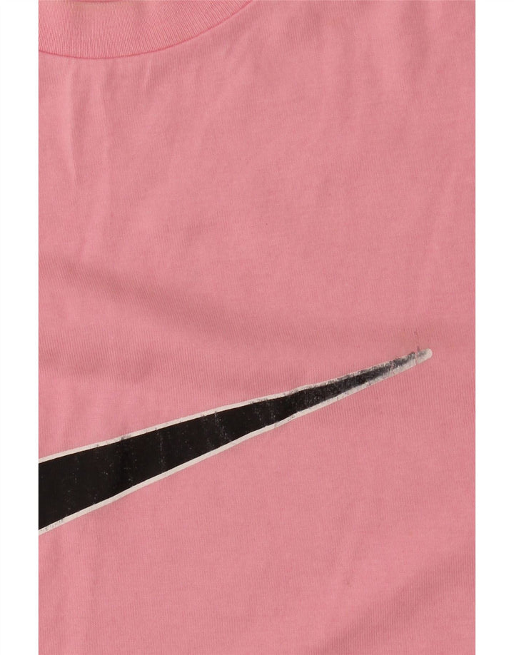 Tricou grafic pentru bărbați Nike Top din bumbac roz mediu