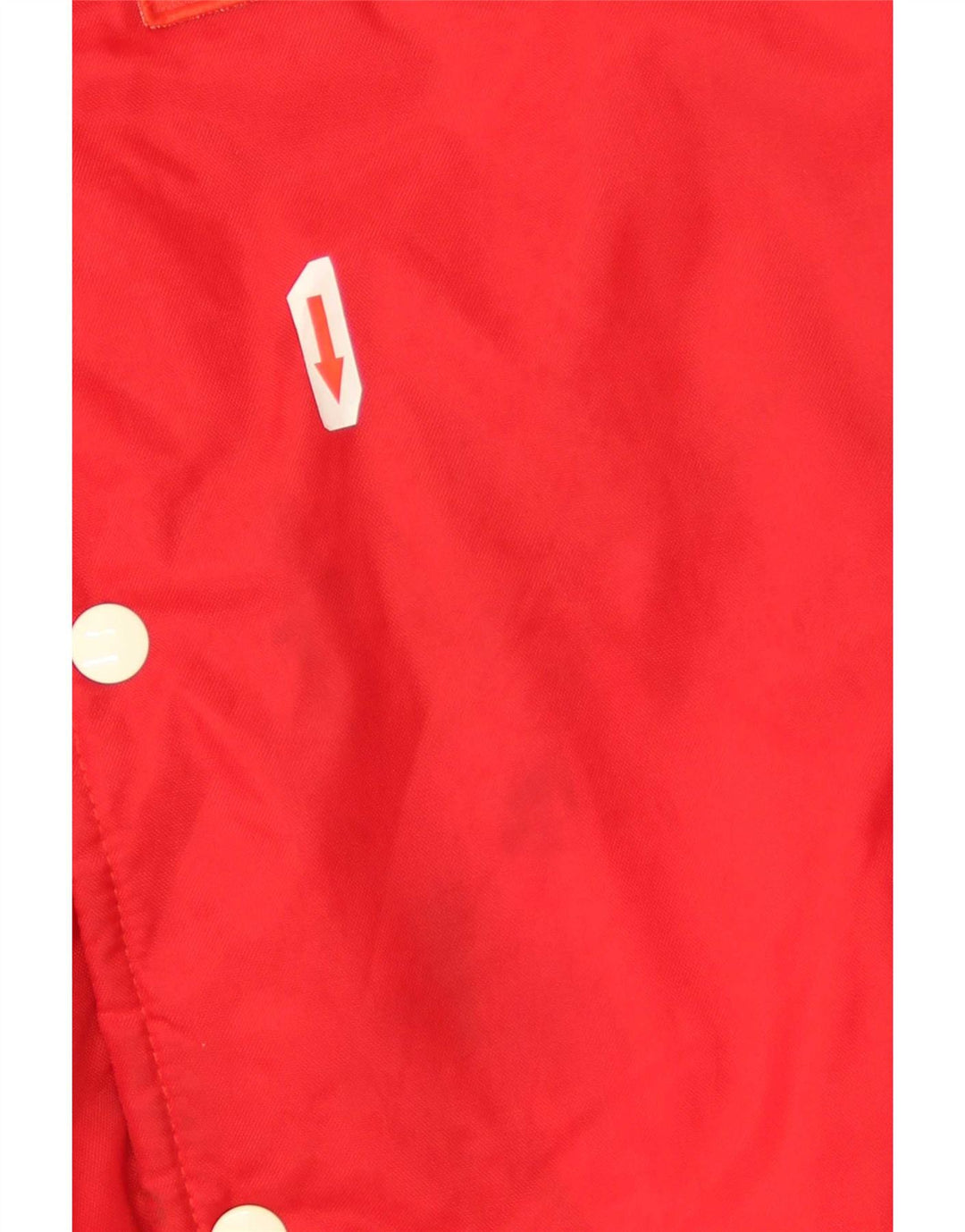 Jachetă vintage pentru bărbați cu grafică Varsity UK 38 Poliamidă roșie medie