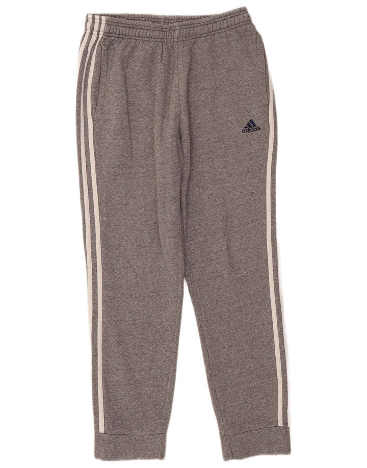 Pantaloni de trening pentru bărbați ADIDAS Joggeri gri mediu