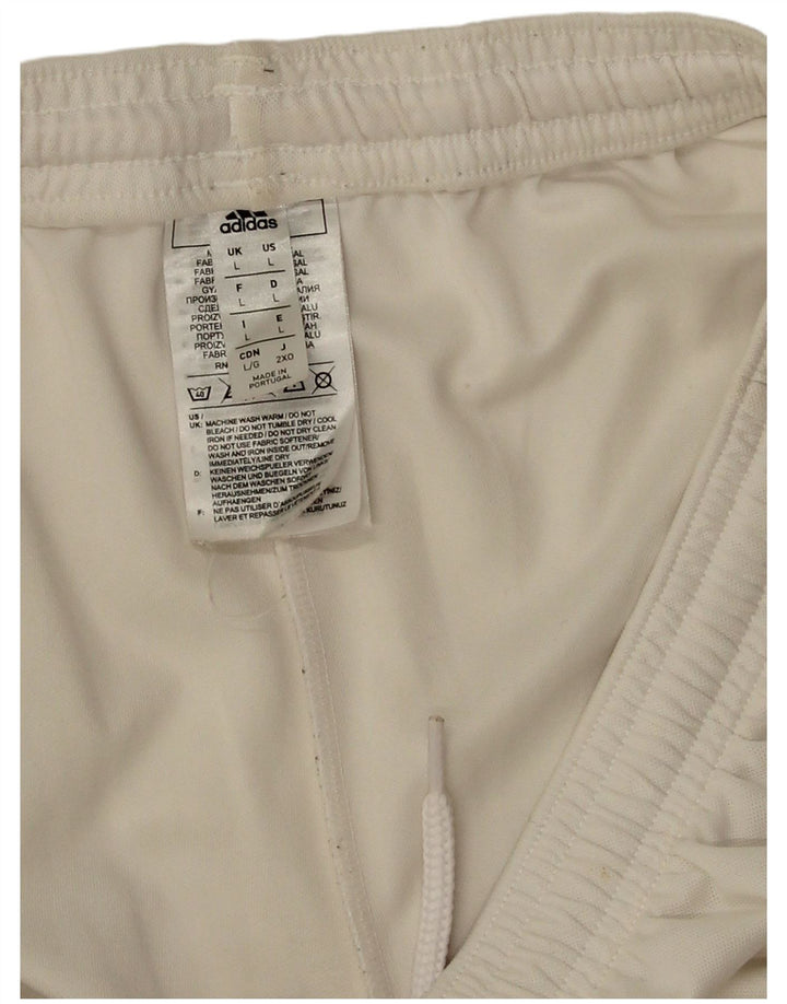 Pantaloni scurți Adidas Aeroready Sport pentru bărbați, mari, alb, din poliester