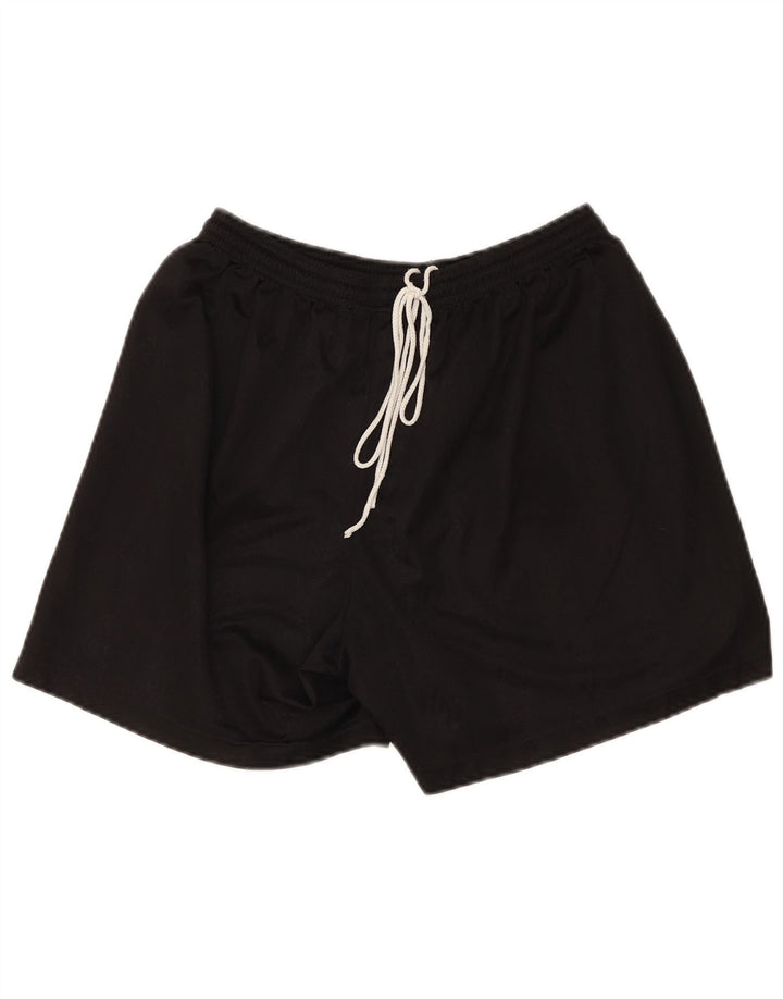 Pantaloni scurți sport Umbro pentru bărbați, mari, negru, poliester