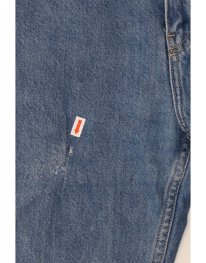 Blugi drepti pentru femei CALVIN KLEIN W26 L27 Albastru