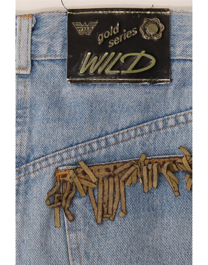 Fusta de blugi pentru femei Wild W30 Medium Blue