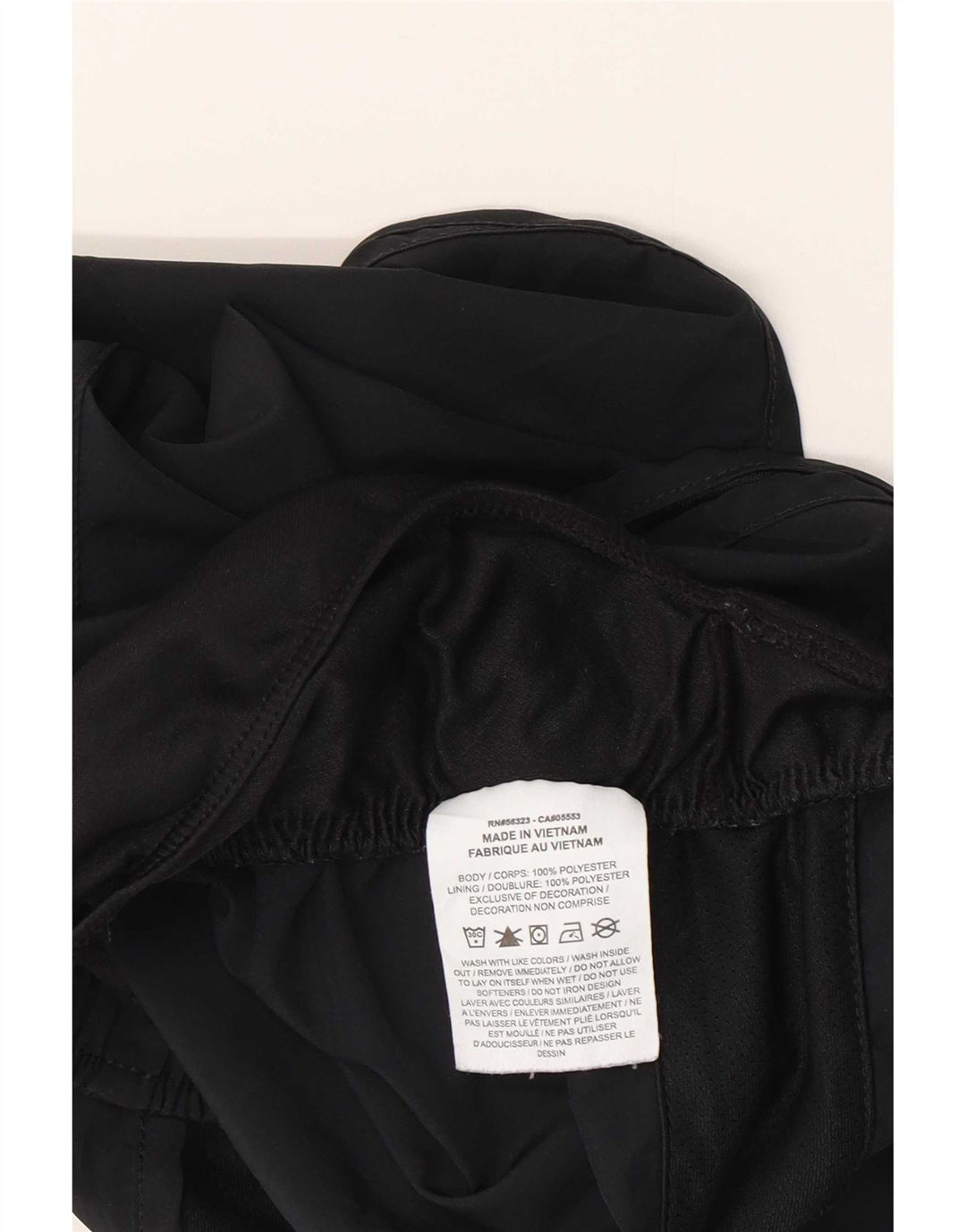 Pantaloni scurți sport Nike Dri Fit pentru femei UK 8 Small Negru Poliester