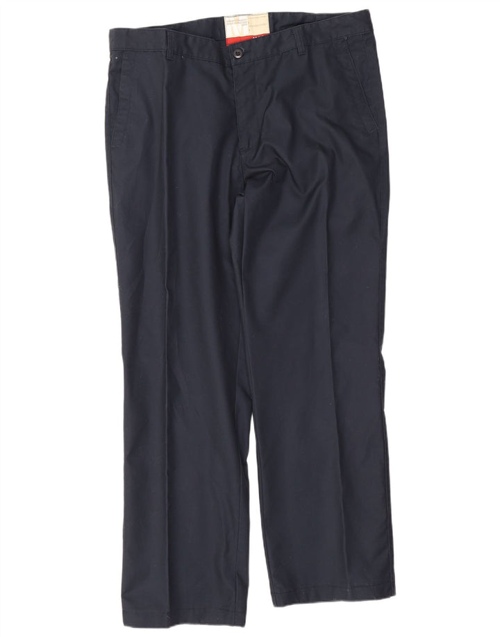 Pantaloni chino drepti pentru bărbați Mash W38 L30 bleumarin