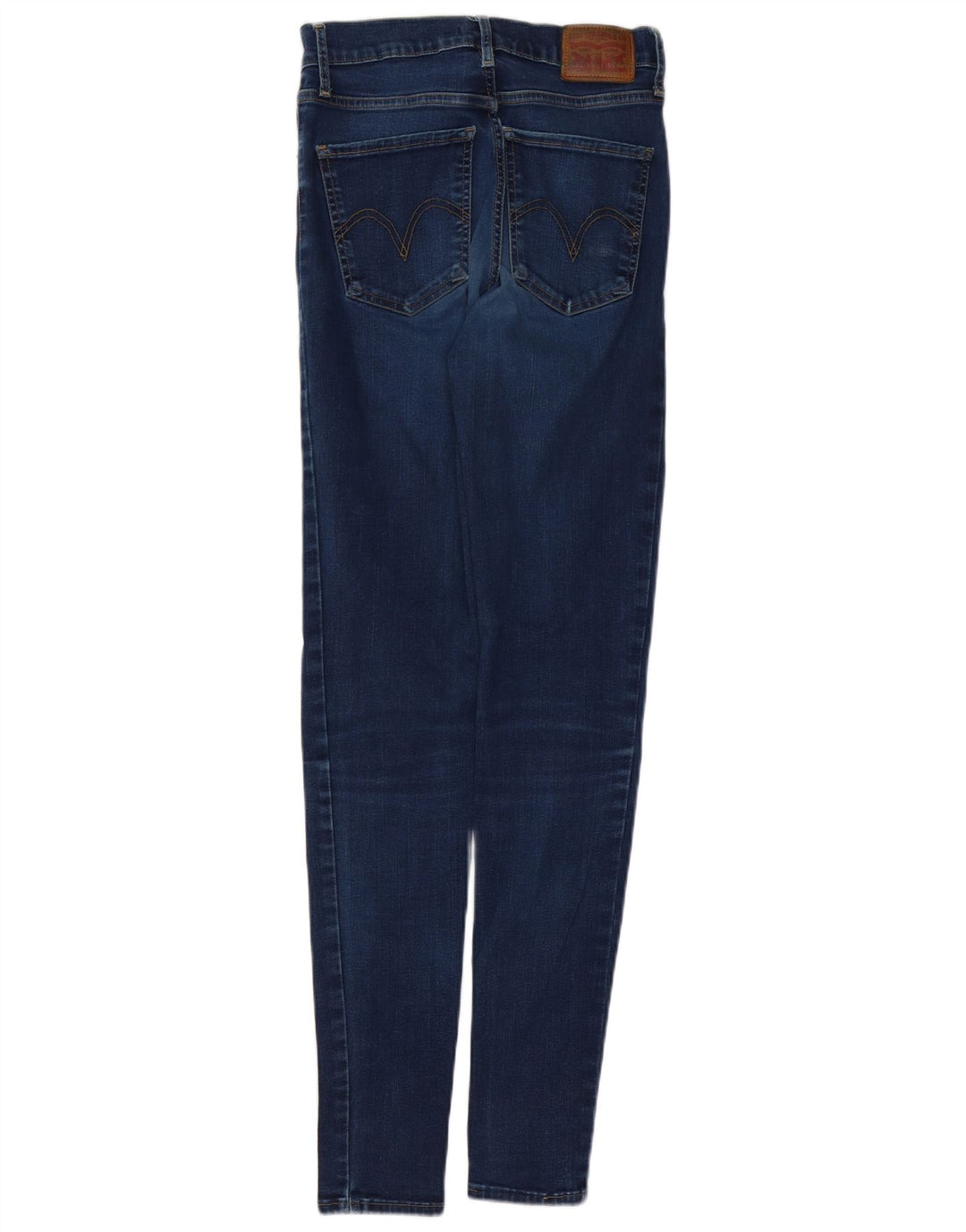 Blugi super skinny pentru femei LEVI'S Mile High W27 L32 bumbac bleumarin