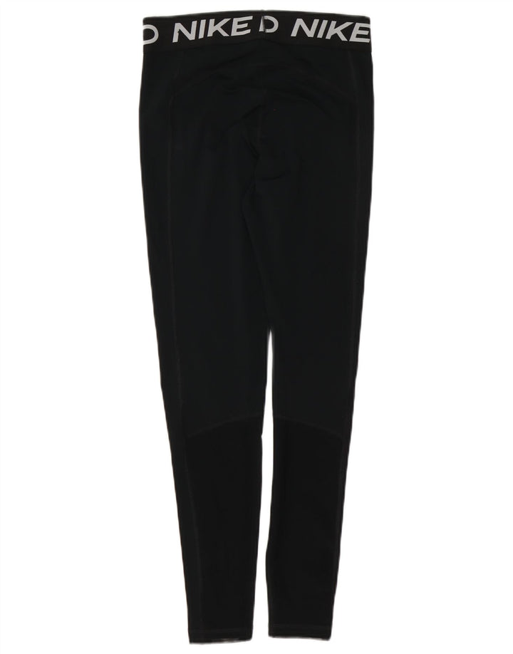 Leggings Nike Dri Fit Graphic pentru femei UK 12 Medium Black