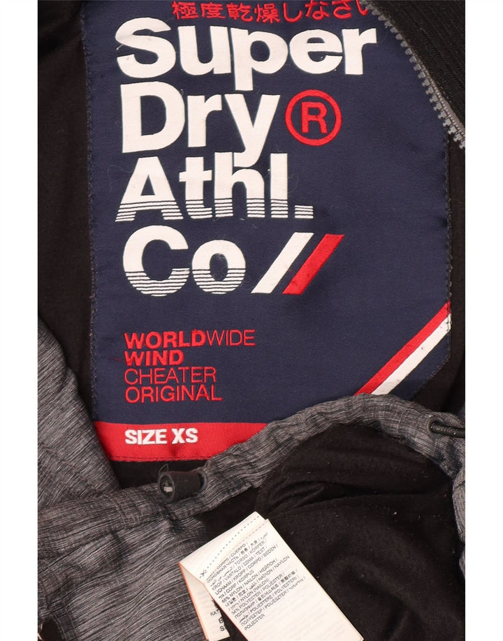 Jachetă de vânt pentru bărbați Superdry UK 34 XS nailon gri