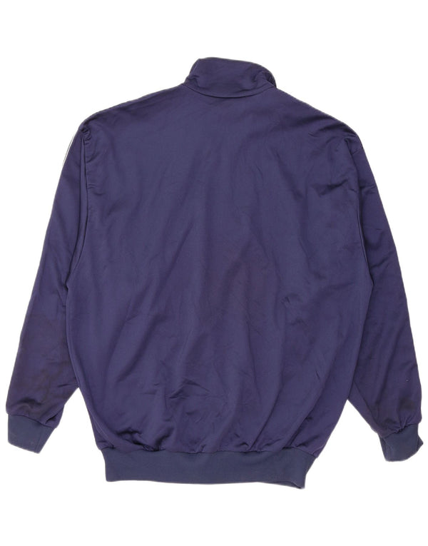 Jachetă de top pentru trening grafic Asics pentru bărbați, mijlociu, bleumarin, sport, blocuri de culoare