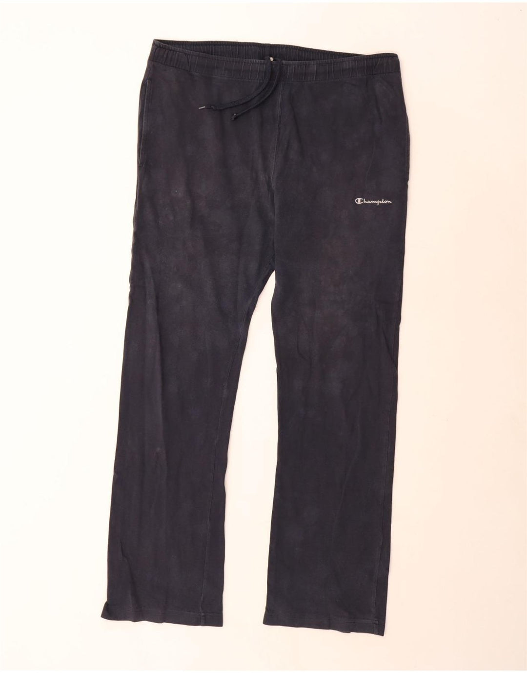 Pantaloni de trening pentru bărbați CHAMPION Bumbac mediu albastru bleumarin