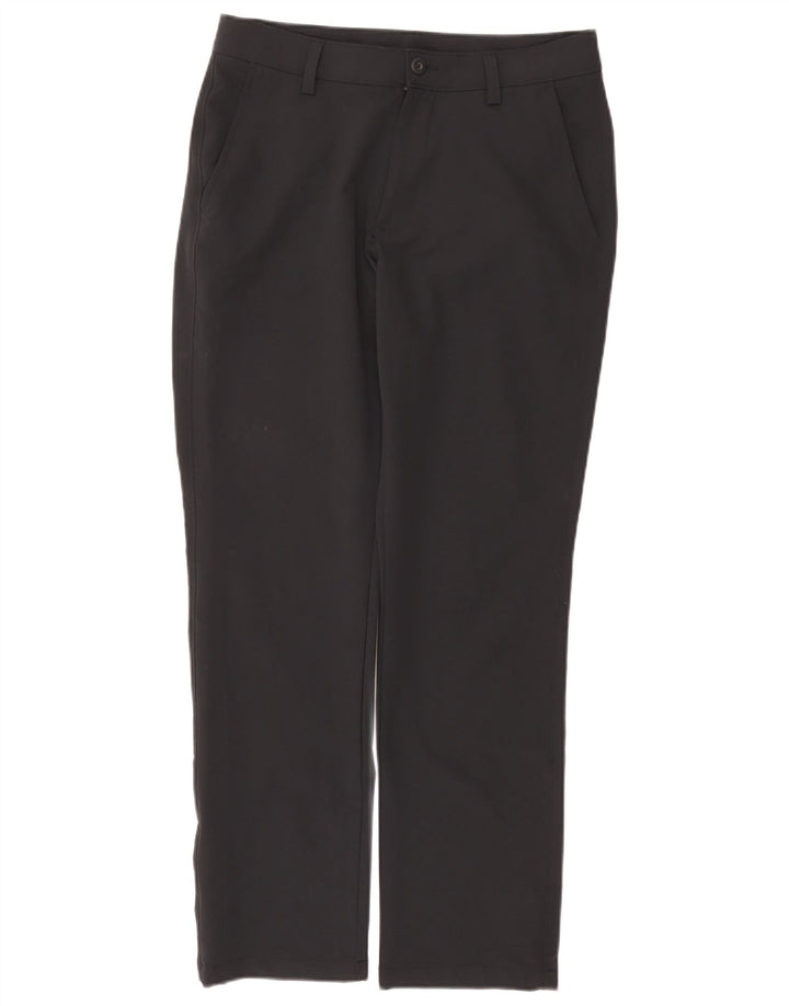 Pantaloni chino drepti pentru femei Under Armour W32 L30 bleumarin