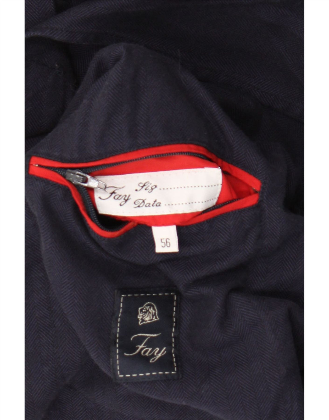 Jachetă Fay pentru bărbați, cu 3 nasturi, IT 56 3XL, albastru bleumarin