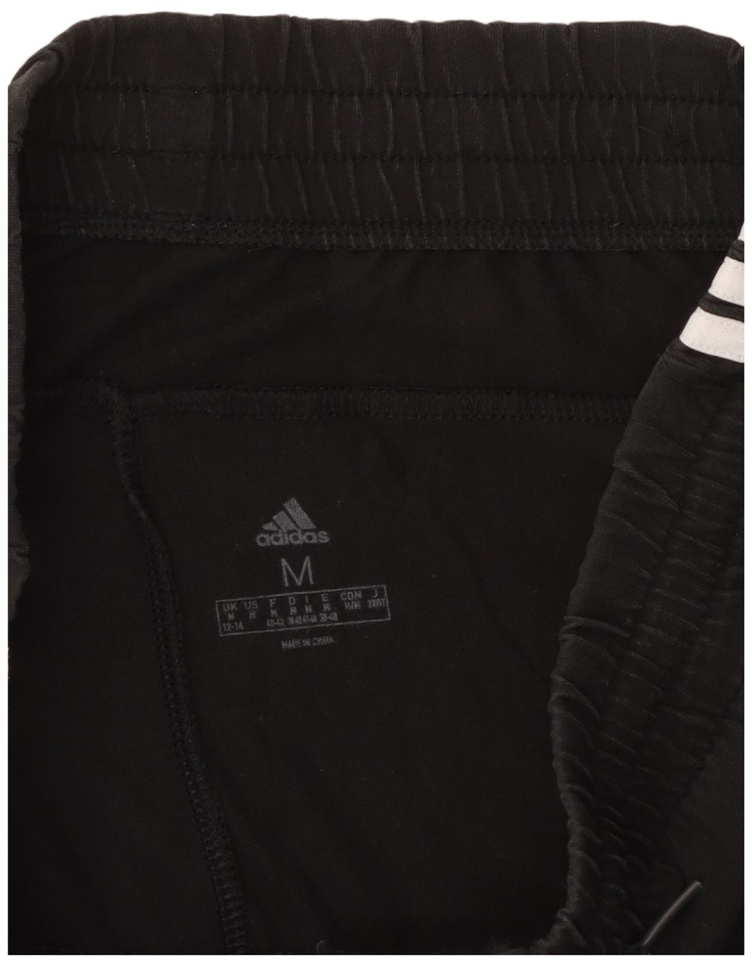 Pantaloni de trening pentru femei ADIDAS Joggeri UK 12/14 Bumbac mediu negru