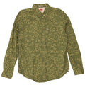 Cămașă Levi's Slim Fit pentru bărbați, bumbac camuflaj verde mare