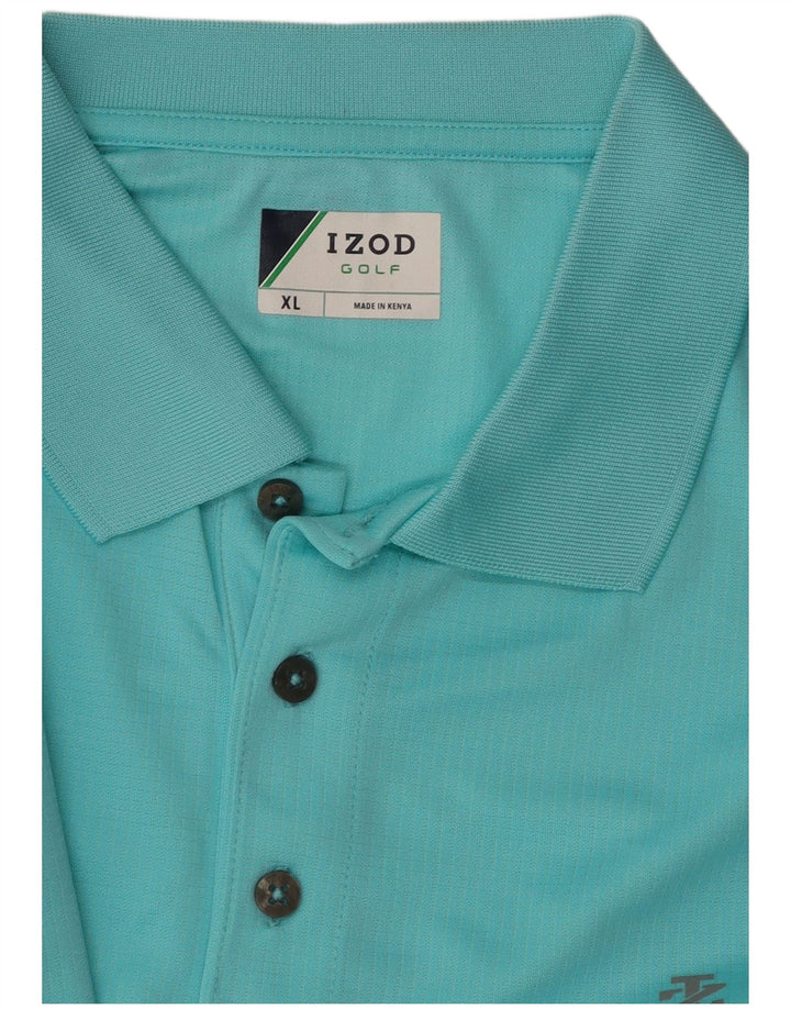 Tricou polo IZOD pentru bărbați, XL, turcoaz