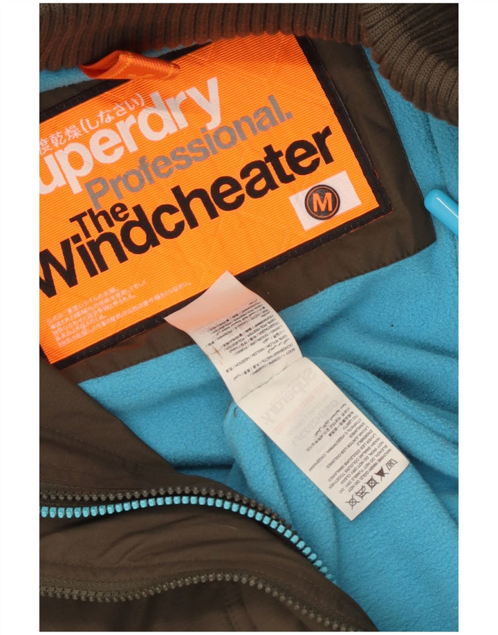 SUPERDRY Jachetă Windbreaker pentru femei The Windcheater UK 14 Medium Khaki