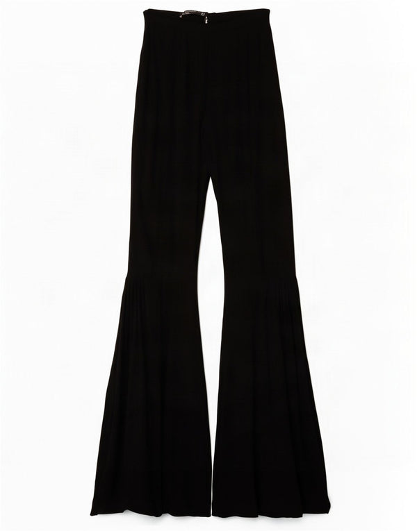 Pantaloni casual Flare Zara XS W24 L32 Negri