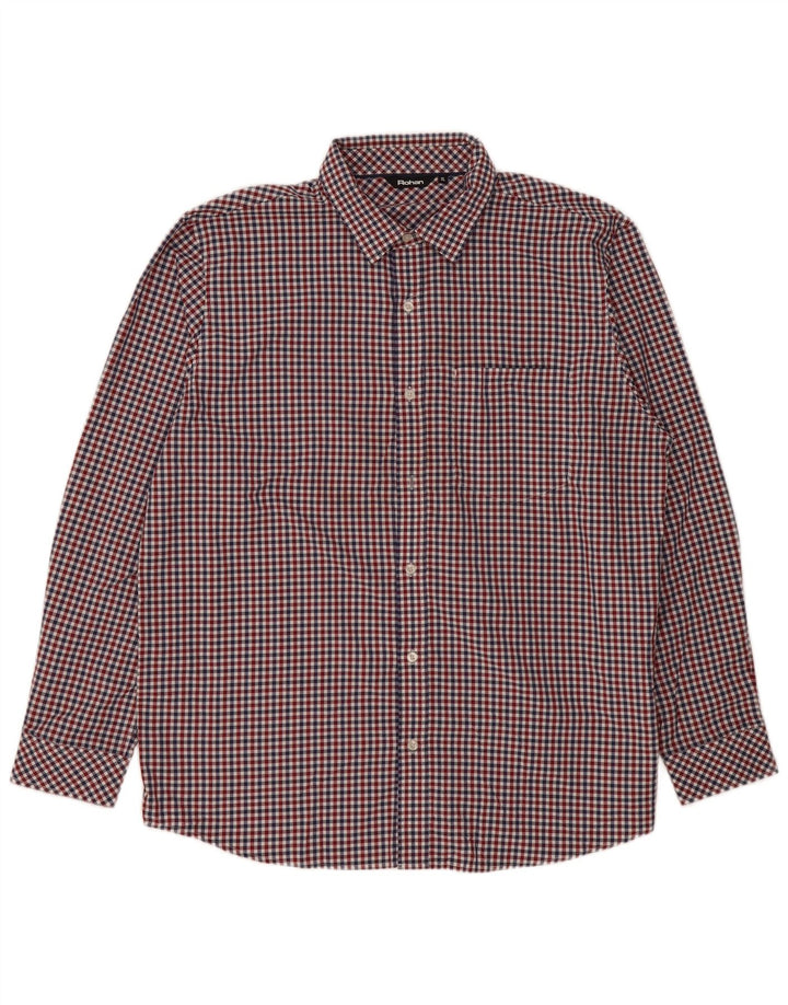 Cămașă Rohan pentru bărbați XL poliamidă roșu Gingham