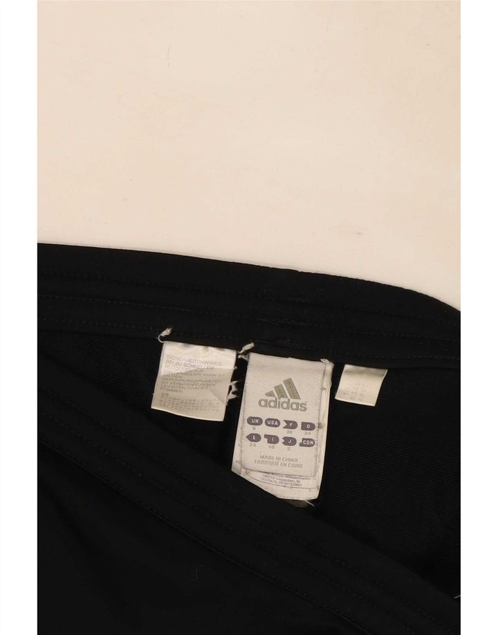 Pantaloni de trening Adidas pentru femei UK 8 Poliester negru mic