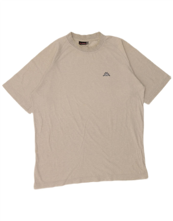 Tricou pentru bărbați Kappa Top 2XL, bumbac cu pete gri