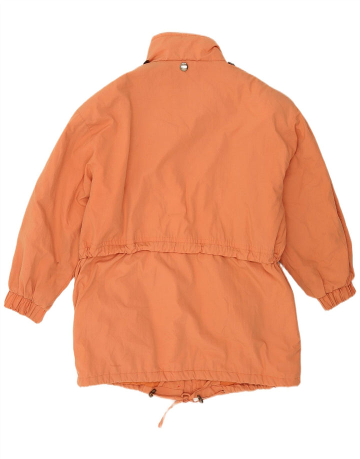 Jachetă Parka Vintage pentru femei UK 18 XL Portocaliu