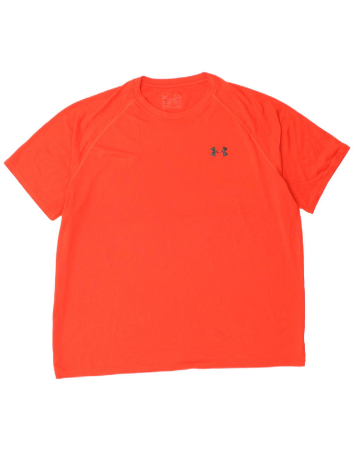 Tricou pentru bărbați UNDER ARMOUR Top XL Portocaliu Poliester