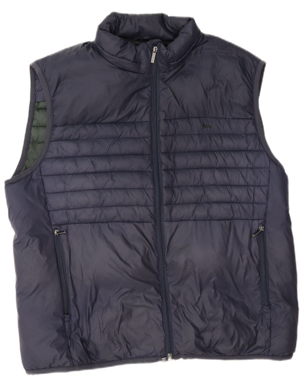 Gilet căptușit pentru bărbați Harmont & Blaine UK 42 XL bleumarin