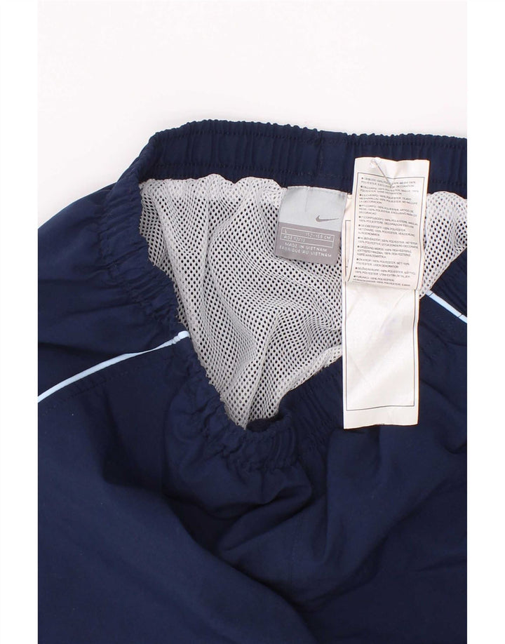 Pantaloni scurți sport Nike pentru băieți 12-13 ani, mari, bleumarin, poliester