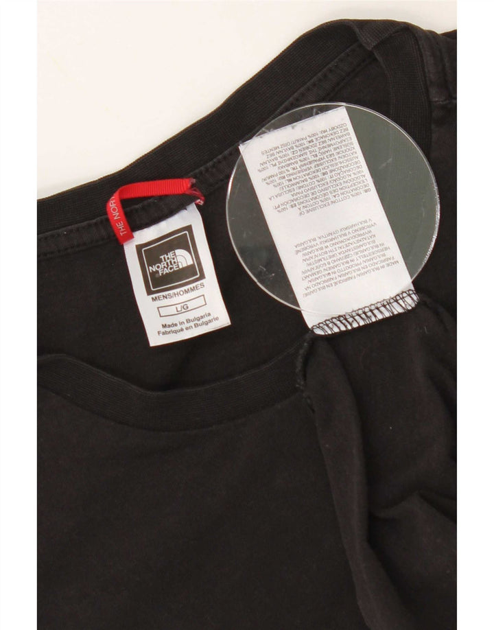 Tricou pentru bărbați The North Face Top mare din bumbac negru