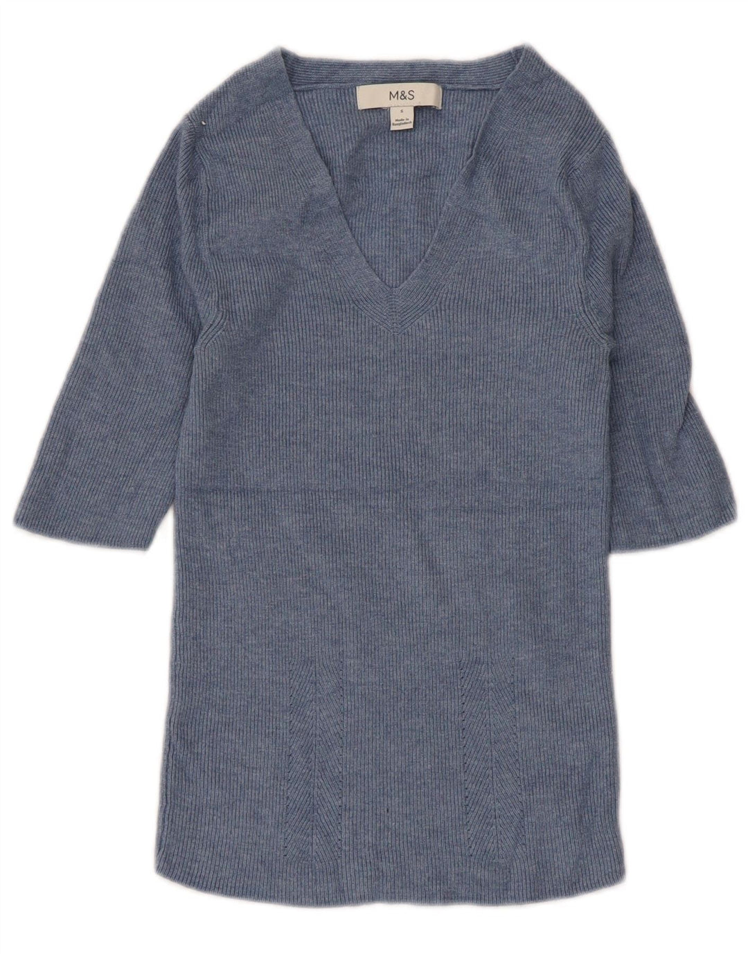 Bluză pentru femei Marks & Spencer UK 8 Small Blue Viscose