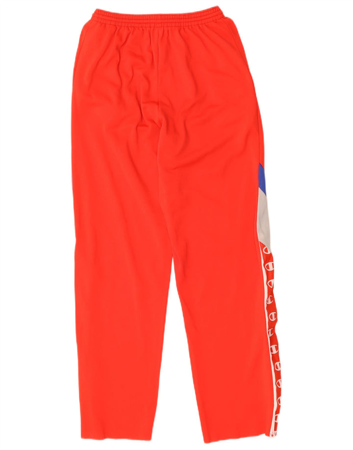Pantaloni de trening grafic pentru bărbați Champion, roșu, poliamidă color bloc