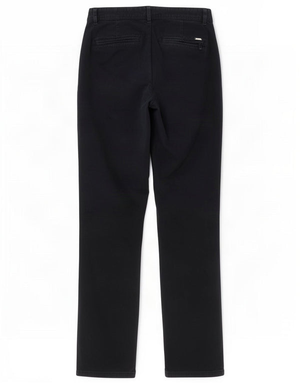 Zara Pantaloni Chino Drepți pentru bărbați EU 38 Mici W30 L31 Bleumarin