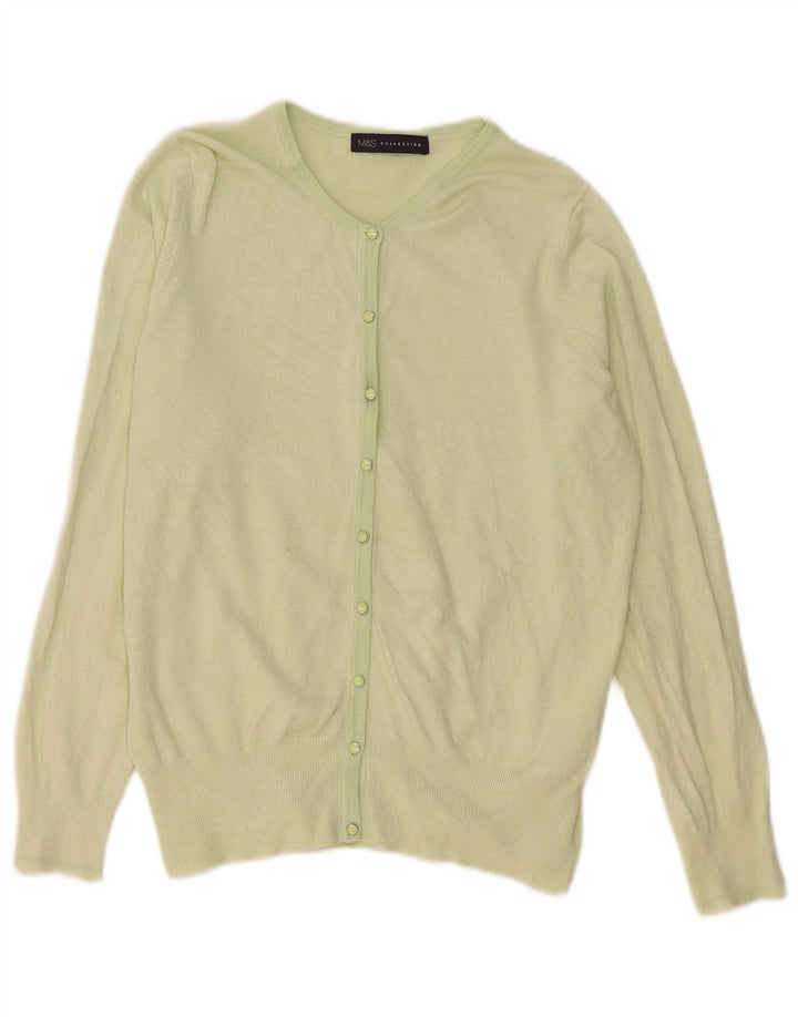 Pulover cardigan pentru femei Marks & Spencer UK 12 Medium Green Viscose