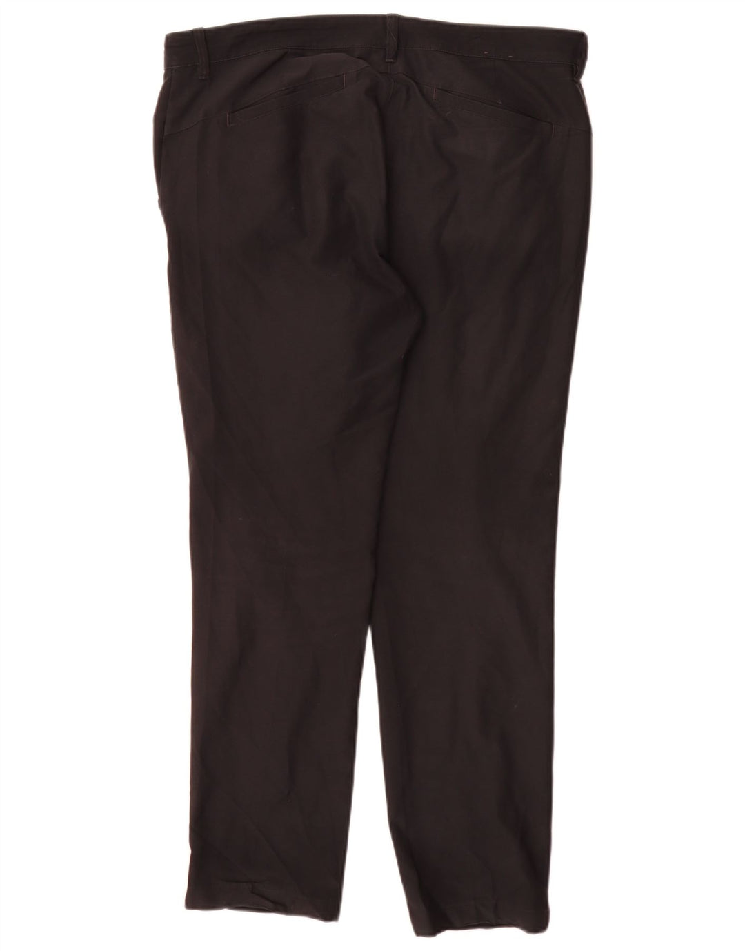 Pantaloni chino obișnuiți pentru femei Adidas W34 L30 poliester negru