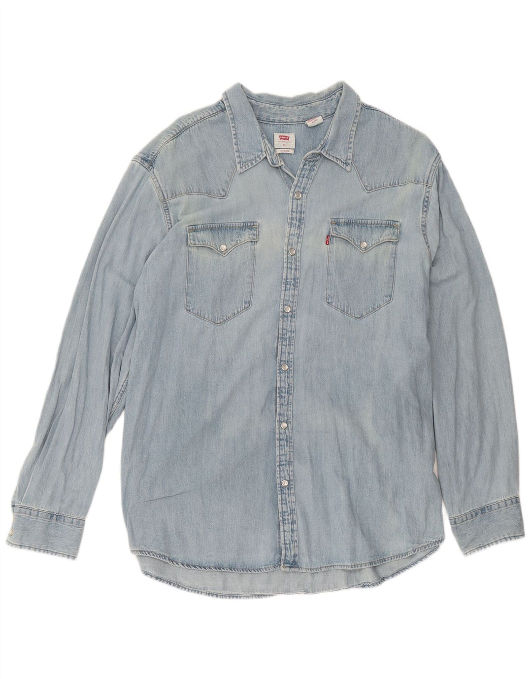 Cămașă Levi's Tall Denim XL Bumbac Albastru