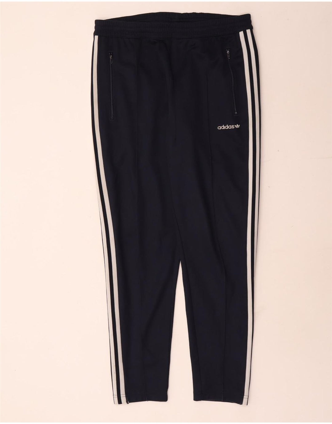 Pantaloni de trening Adidas pentru bărbați, mari, albastru, poliester
