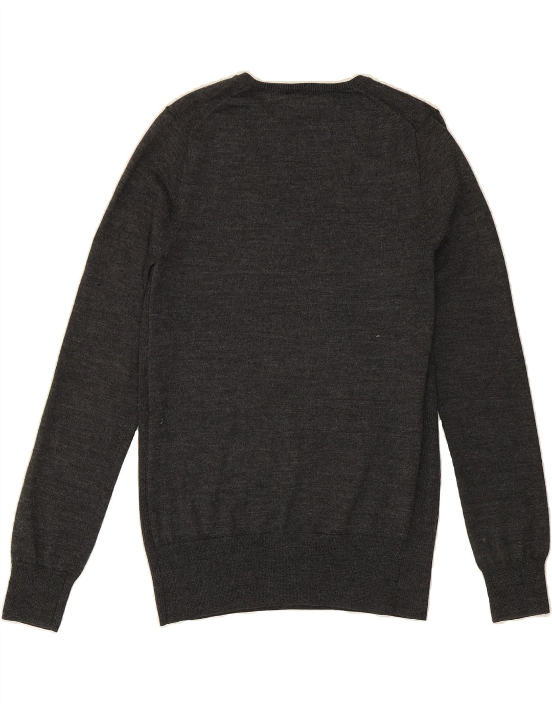 NIKE Womens V-Neck Jumper Sweater Large Grey Vintage Nike and Second-Hand Nike from Messina Hembry 