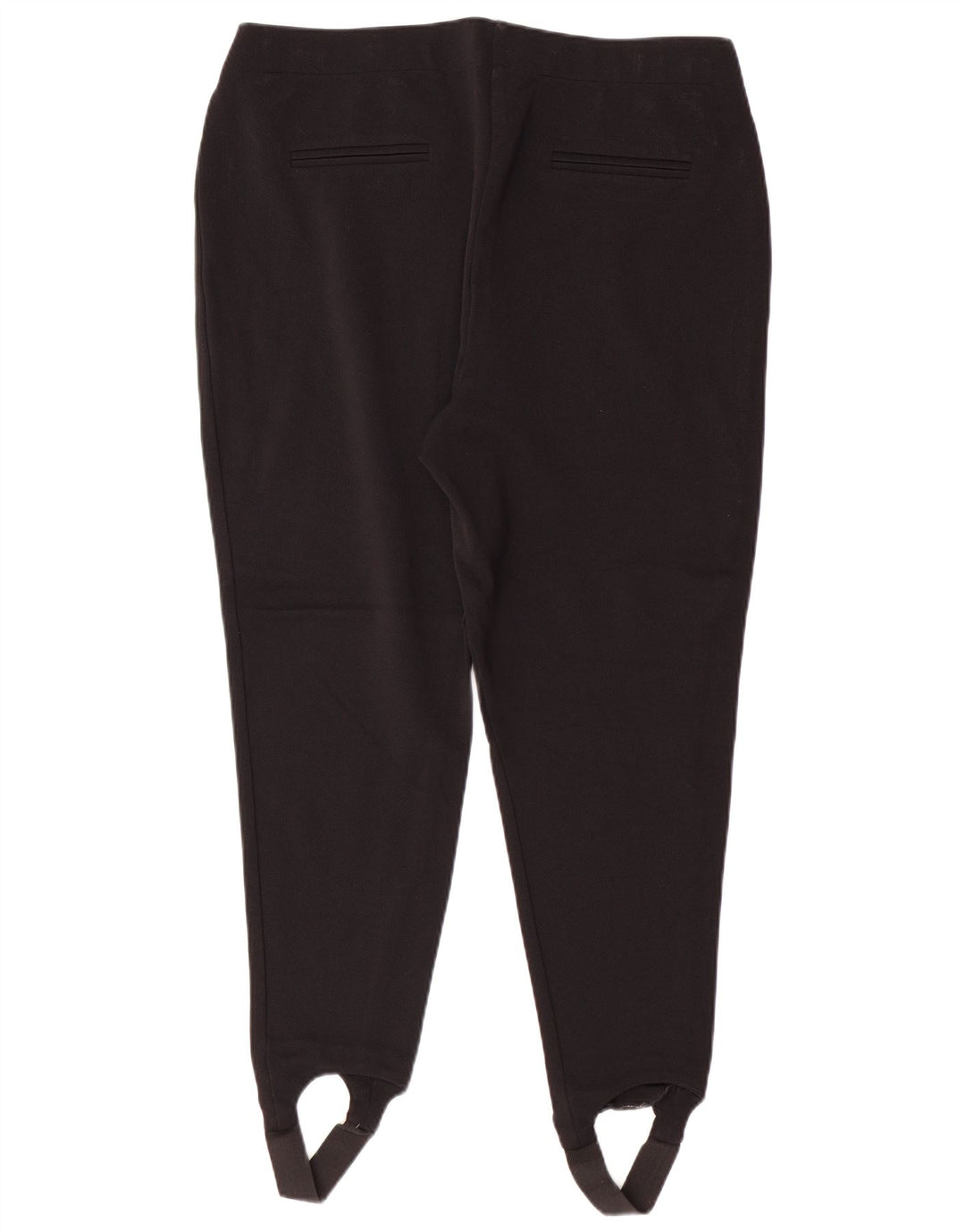 MARKS & SPENCER Pantaloni cu etrier pentru femei UK 20 2XL W34 L28 Poliamidă neagră