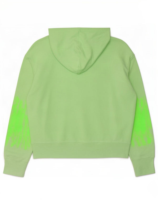 Pulover cu glugă cu grafic pentru femei Champion UK 18 XL Verde