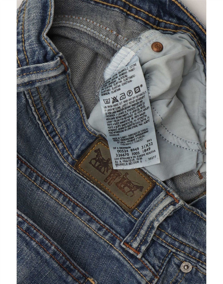 Blugi Levi's Bootcut pentru femei W31 L32 Bumbac albastru